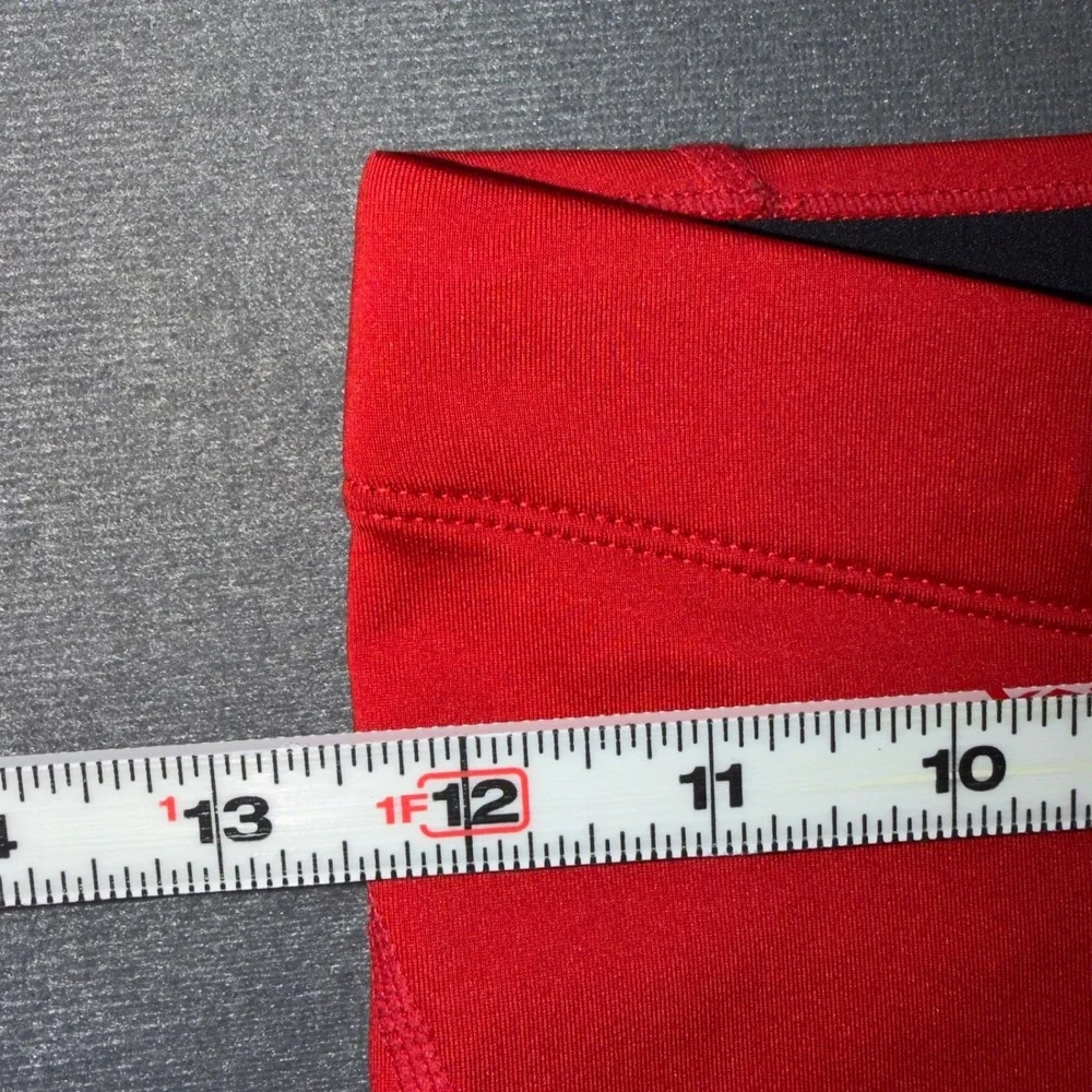 Nike Pro Dri-FIT Compression Shorts Womens Medium Red 3 Inch Inseam 889577-687
